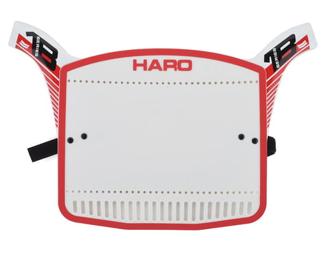 Haro Bikes Series 1B Number Plate (Red)